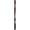 Ekena Millwork Flower Ceiling Medallion (Fits Canopies up to 6 1/4"), 29"OD x 3 5/8"ID x 1 3/8"P, Root Beer Crackle CM29FWRBC - alternate 3